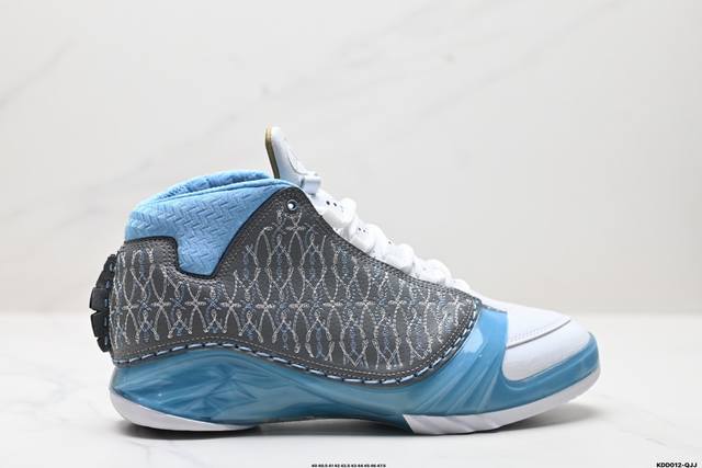 纯原nike Jordan Air Jordan 23 Titanium 舒适百搭 中帮 复古篮球鞋 原楦纸板开发 鞋身流线型 原厂高强度抗扭定型后跟 内置高强