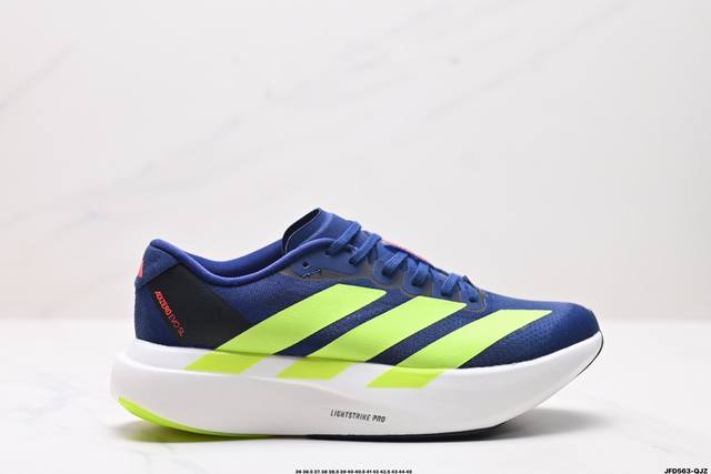 公司级adidas Adizero Evo Sl 舒适百搭防滑耐磨 低帮 休闲跑步鞋 货号:Jr3415 尺码:36 36.5 37 38 38.5 39 40