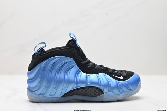 公司级nike Foamposite One 喷泡 中帮 复古篮球鞋 货号:314996 402 尺码:40 40.5 41 42 42.5 43 44 45