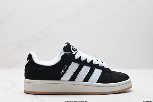 公司级adidas Originals Campus 00S 学院系列 面包风经典复古低帮百搭休闲运动板鞋 货号:Hq8708 尺码:36 36.5 37 38