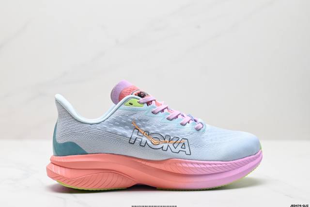 公司级小红书推荐hoka W Mach 6全新配色 这个品牌来自于新西兰的毛利语，Hoka表示大地，One One表示飞越，连起来就是飞越地平线，One One