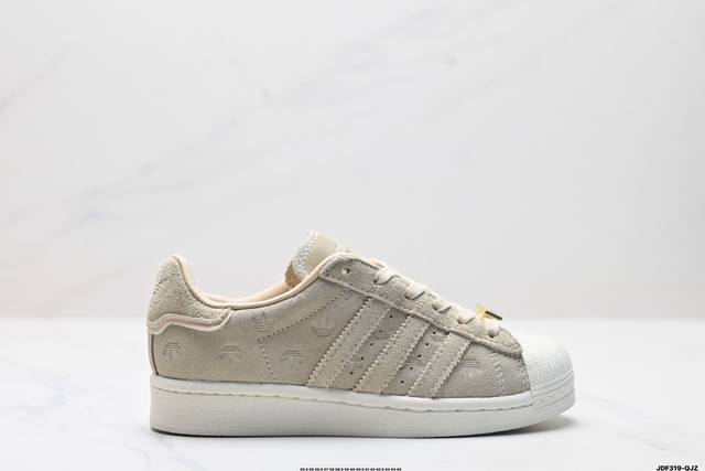 真标阿迪达斯adidas三叶草 Originals Superstar Ayoon W贝壳头系列低帮经典百搭休闲运动板鞋 货号:Gy0027 尺码:35.5 3