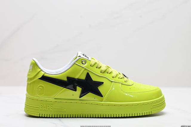 公司级bape X Nk Air Force 1‘07 Low *A Bathing Ape * ”新配色“ Nigo品牌 猿人头 空军一号低帮休闲板鞋 尺码: