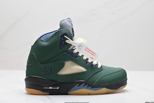 公司级air Jordan 5 Se Craft ”Light Orewood Brown“ Aj5 Fz5758-003 鞋款鞋身整体以皮革与麂皮材质拼接设计