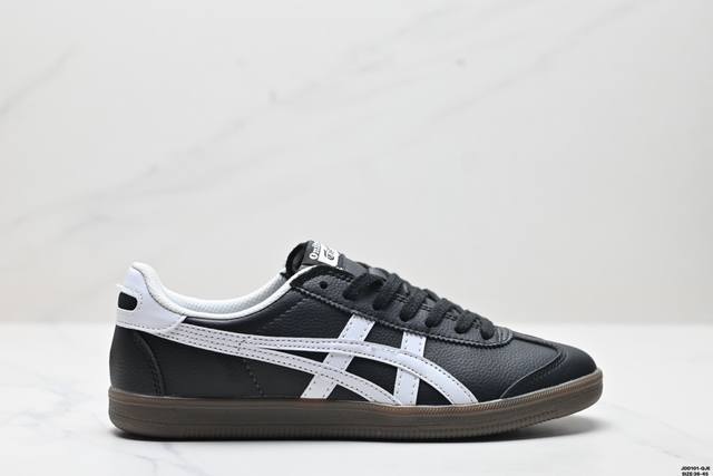 公司级亚瑟士 Onitsuka Tiger Tokuten 复古低帮休闲跑鞋 实拍首发 Tokuten的灵感来源于80年代的室内用鞋 T-Toe前足补强设计 室