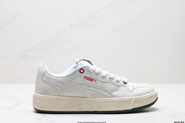 公司级puma Lx Court Low Denim防滑耐磨 彪马低帮经典百搭休闲运动板鞋 货号:394210 01 尺码:35.5 36 37 37.5 38