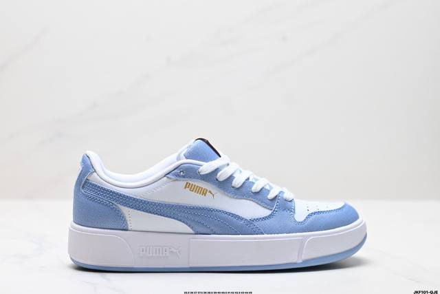 公司级puma Lx Court Low Denim防滑耐磨 彪马低帮经典百搭休闲运动板鞋 货号:394210 01 尺码:35.5 36 37 37.5 38