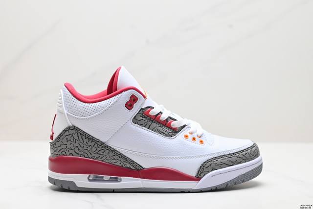 真标air Jordan 3 Retro 迈克尔 乔丹aj3代中帮复古休闲运动文化篮球鞋 市售最高品质 原鞋开发 平台订单专用代工流水线打造 每一个配色均采购原