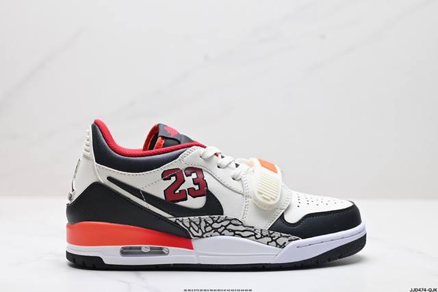 公司级三合一最强合体，多种新配色回归耐克nike Air Jordan Legacy 312 Low”White Grey Fog Blue Red“乔丹最强三