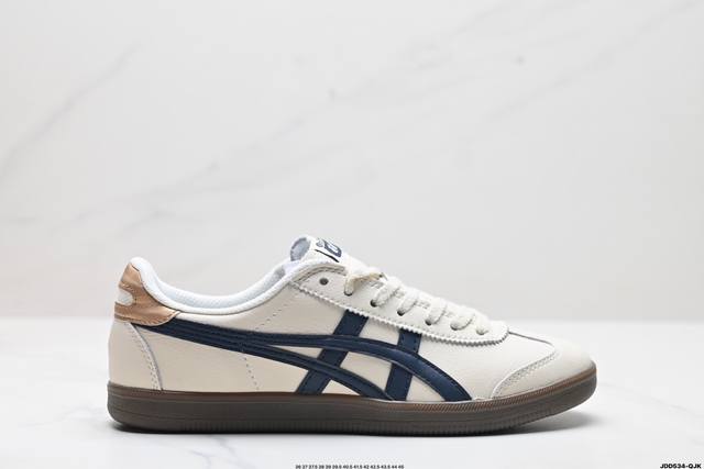 公司级亚瑟士 Onitsuka Tiger Tokuten 复古低帮休闲跑鞋 实拍首发 Tokuten的灵感来源于80年代的室内用鞋 T-Toe前足补强设计 室