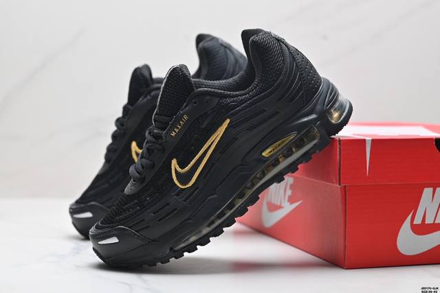 真标nike Air Max Tl 2.5 耐克大气垫 减震 耐磨 休闲跑步鞋 货号:Fz4 -102 尺码:36-45 Id:Jed -Qjk