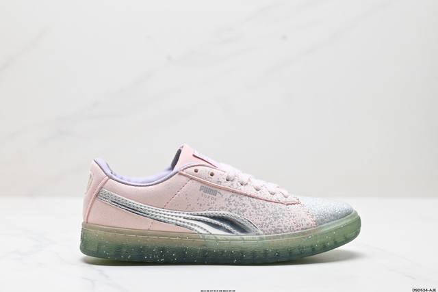 真标sophia Webster X Puma Suede Glitter Princess 彪马 低帮板鞋 尺码:35.5 36 37 37.5 38 38.