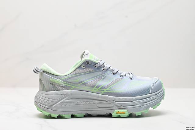 公司级hoka Mafate Speed Three 2玛法特 超轻厚底轻量山地跑步鞋 货号:1155750 尺码:36-45 作为先锋品牌的 Hoka One