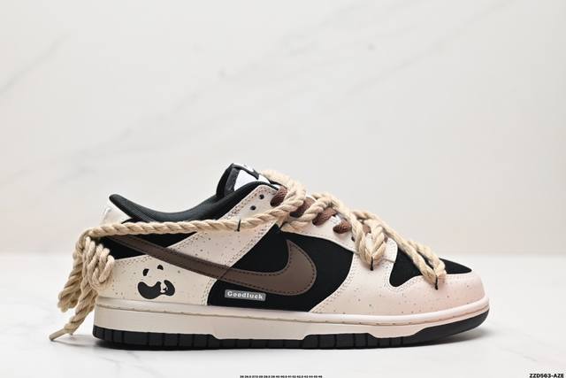 公司级nk Dunk Low Retro “Diy高端定制” 低帮休闲运动板鞋 原装头层材料 用料绝不含糊 独家版型蒸餾加工帶來的是更好的视觉和脚感体验 清洁度