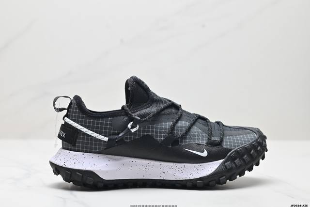 公司级耐克nike Acg Mountain Fly Gtx Se 山脉系列 解构绑带 低帮户外登山越跑徒步休闲运动鞋 货号:Dd286 10 尺码:36 36