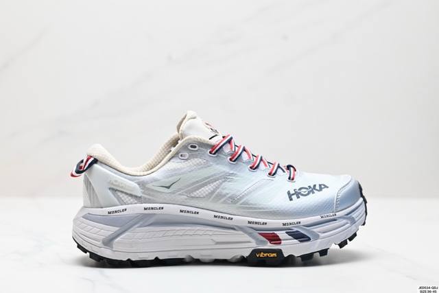 公司级hoka Mafate Speed Three 2玛法特 超轻厚底轻量山地跑步鞋 货号:1155750 尺码:36-45 作为先锋品牌的 Hoka One