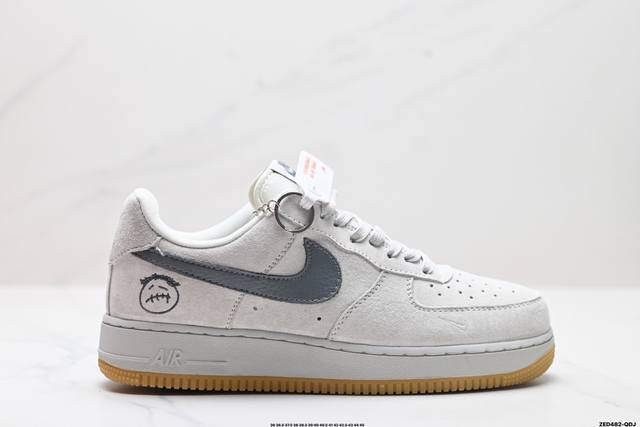 公司级nike Air Force 1‘07 原楦头原纸板 打造纯正低帮空军版型 专注外贸渠道 全掌内置蜂窝气垫 原盒配件 原厂中底钢印、拉帮完美 货号:Df0