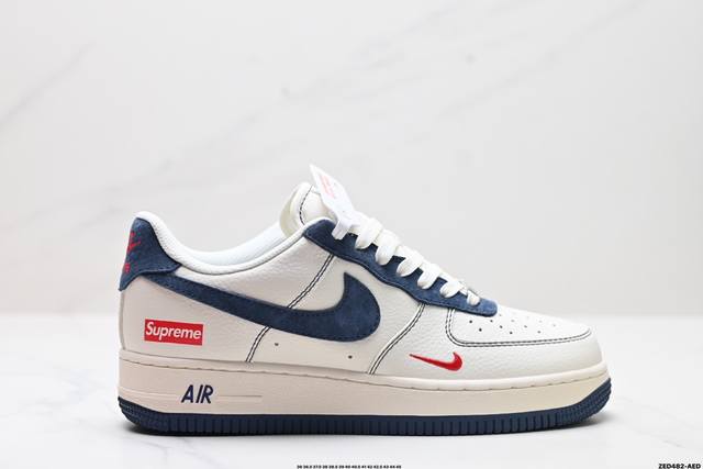 公司级nike Air Force 1'07 原楦头原纸板 打造纯正低帮空军版型 专注外贸渠道 全掌内置蜂窝气垫 原盒配件 原厂中底钢印、拉帮完美 货号:Xz3