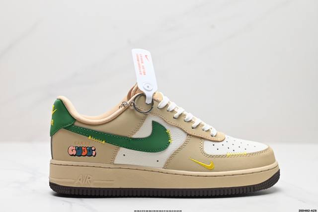 公司级nike Air Force 1'07 原楦头原纸板 打造纯正低帮空军版型 专注外贸渠道 全掌内置蜂窝气垫 原盒配件 原厂中底钢印、拉帮完美 货号:Kk1