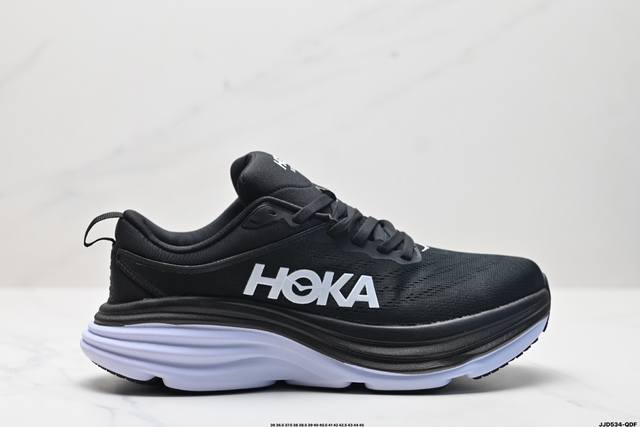 公司级小红书推荐hoka W Bondi 8全新配色 这个品牌来自于新西兰的毛利语，Hoka表示大地，One One表示飞越，连起来就是飞越地平线，One On