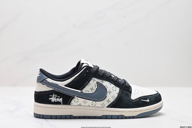 公司级nk Dunk Low Retro “Diy高端定制” 低帮休闲运动板鞋 原装头层材料 用料绝不含糊 独家版型蒸餾加工帶來的是更好的视觉和脚感体验 清洁度