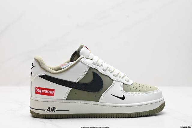 公司级nike Air Force 1'07 原楦头原纸板 打造纯正低帮空军版型 专注外贸渠道 全掌内置蜂窝气垫 原盒配件 原厂中底钢印、拉帮完美 货号:Ch6