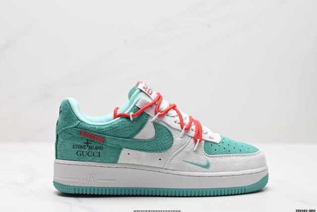 公司级nike Air Force 1'07 原楦头原纸板 打造纯正低帮空军版型 专注外贸渠道 全掌内置蜂窝气垫 原盒配件 原厂中底钢印、拉帮完美 货号:Df0