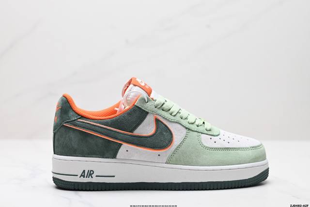 公司级nike Air Force 1‘07 Lv8 原楦头原纸板 打造纯正低帮空军版型 专注外贸渠道 全掌内置蜂窝气垫 原盒配件 原厂中底钢印、拉帮完美 货号