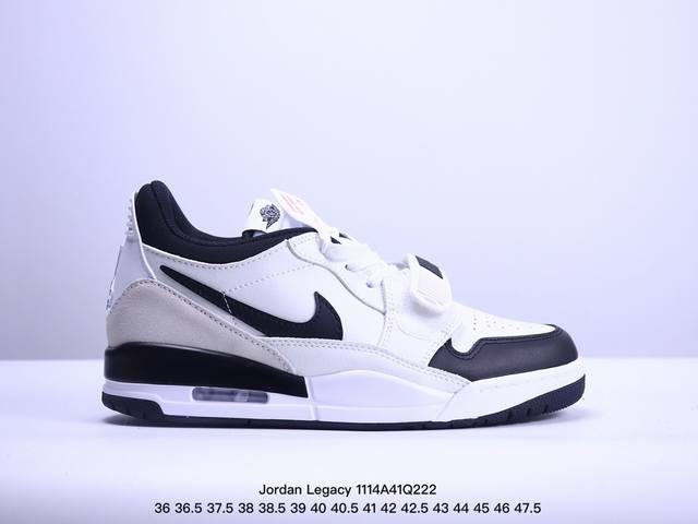 真标nike Air Jordan Legacy 312 Low耐克乔丹三合一混合版本低帮文化休闲运动篮球鞋 货号:Hq1 -101 尺码:36-45 Xm11