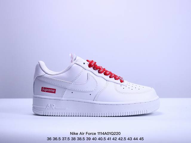 耐克 Nike Air Force 1 '07 Low 空军一号全黑低帮，柔软、弹性十足的缓震性能和出色的中底设计，横跨复古与现代的外型结合，造就出风靡全球三十