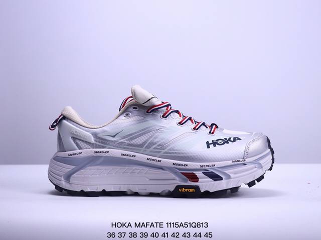 公司级hoka Mafate Speed Three 2玛法特 超轻厚底轻量山地跑步鞋 货号:1155750 尺码:36-45 作为先锋品牌的 Hoka One