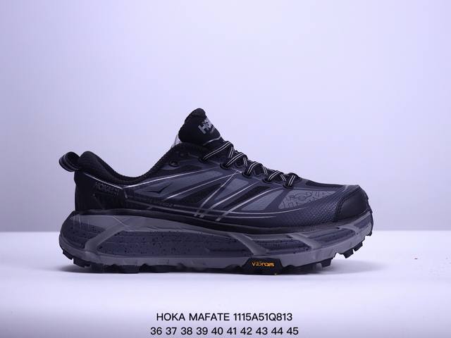 公司级hoka Mafate Speed Three 2玛法特 超轻厚底轻量山地跑步鞋 货号:1155750 尺码:36-45 作为先锋品牌的 Hoka One