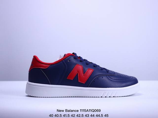 新百伦 New Balance Ct05 低帮复古运动板鞋。鞋身两侧硕大n用点缀首发，软质纤维革鞋面鞋材。鞋子鞋面以皮革覆盖，后跟饰片上new Balance