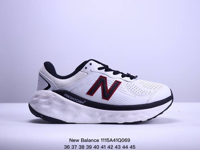 公司级 新百伦 [New Balance] Fresh Form 男女士运动鞋 厚底增高跑鞋，这款跑鞋不仅有着以大数据为基础的fresh Foam虎蜂大底，还有