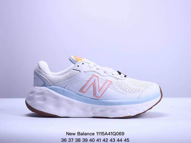 公司级 新百伦 [New Balance] Fresh Form 男女士运动鞋 厚底增高跑鞋，这款跑鞋不仅有着以大数据为基础的fresh Foam虎蜂大底，还有