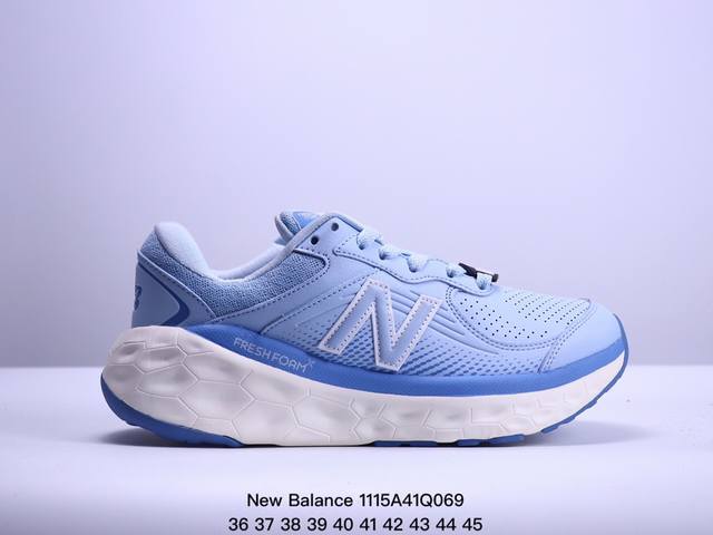 公司级 新百伦 [New Balance] Fresh Form 男女士运动鞋 厚底增高跑鞋，这款跑鞋不仅有着以大数据为基础的fresh Foam虎蜂大底，还有