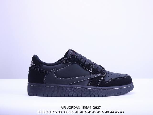 乔丹一代 Air Jordan 1 乔1 低帮aj1倒勾系列 运动鞋复古休闲篮球鞋 提高了与足部的贴合度，给人不一样的穿着体验。鞋底的平稳支撑，让你在运动中随意