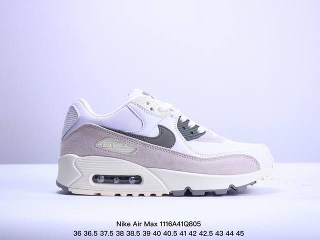 公司级nike Air Max 90初代系列低帮复古气垫百搭休闲运动慢跑鞋 Xm1116Q805