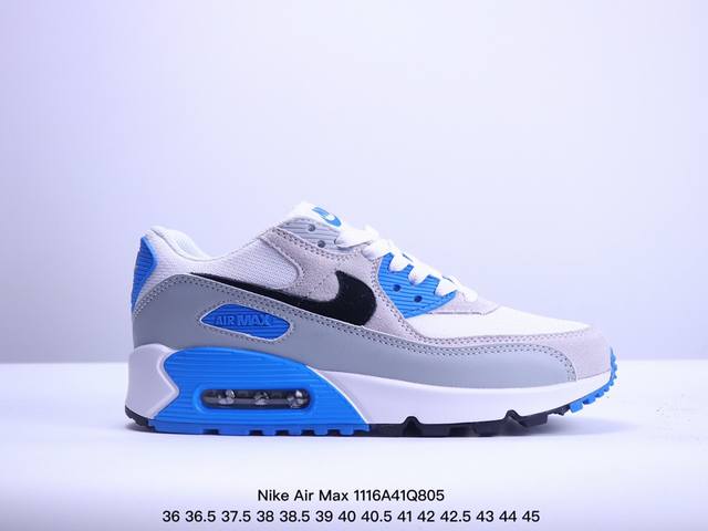 公司级nike Air Max 90初代系列低帮复古气垫百搭休闲运动慢跑鞋 Xm1116Q805