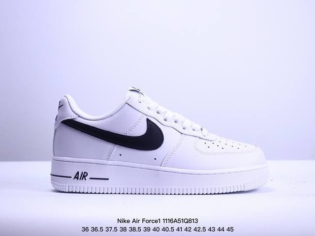 公司级nike Air Force 1 Low 07 原楦头原纸板 打造纯正低帮空军版型 专注外贸渠道 全掌内置蜂窝气垫 原盒配件 原厂中底钢印、拉帮完美 官方