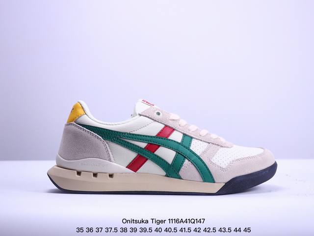 公司级onitsuka Tiger鬼塚虎 Ultimate 81 Ex 舒适减震防滑耐磨透气轻便 低帮 休闲跑步鞋 货号:1183B510-203 尺码:35