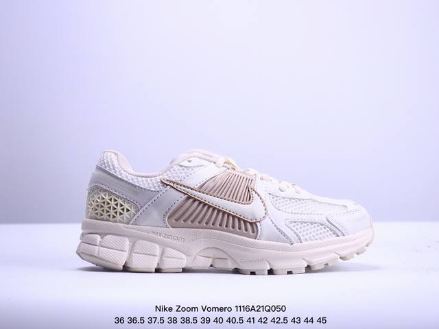 真标耐克nike Zoom Vomero 5 马拉松复古跑五代休闲运动慢跑鞋 采用环保纤维革饰片组合网眼布鞋面材质 升级正确后跟tpu加固 耐弯折热塑框架支撑鞋