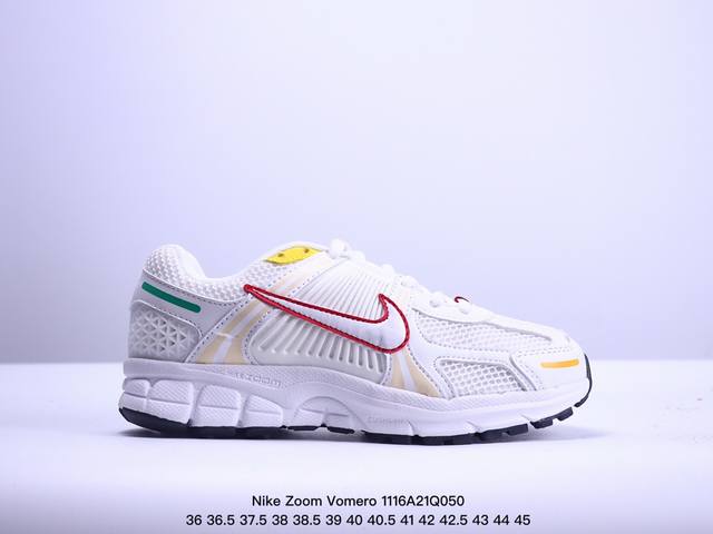 真标耐克nike Zoom Vomero 5 马拉松复古跑五代休闲运动慢跑鞋 采用环保纤维革饰片组合网眼布鞋面材质 升级正确后跟tpu加固 耐弯折热塑框架支撑鞋