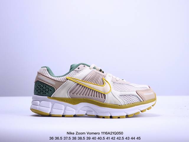 真标耐克nike Zoom Vomero 5 马拉松复古跑五代休闲运动慢跑鞋 采用环保纤维革饰片组合网眼布鞋面材质 升级正确后跟tpu加固 耐弯折热塑框架支撑鞋