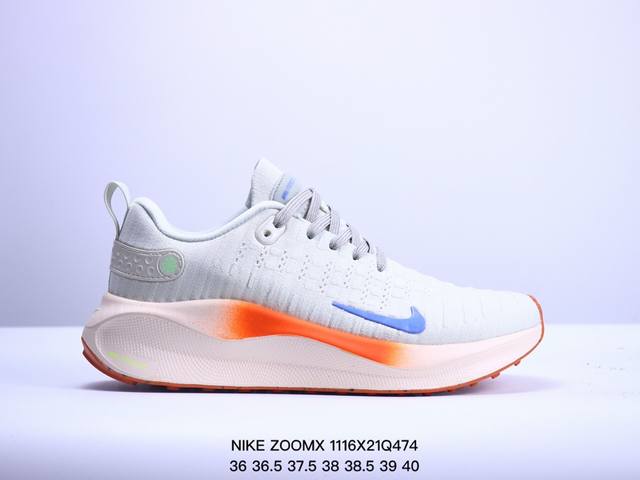 耐克nike Zoomx Invincible Run Fk3 短跑马拉松系带系列轻量休闲运动慢跑鞋 货号：Dr2660-400 尺码：如图所示 Xm1116Q