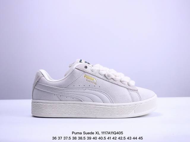 公司级puma Suede Xl复古单品 彪马 防滑耐磨低帮德训板鞋 货号:398708 01 尺码:36 37 37.5 38 38.5 39 40 40.5