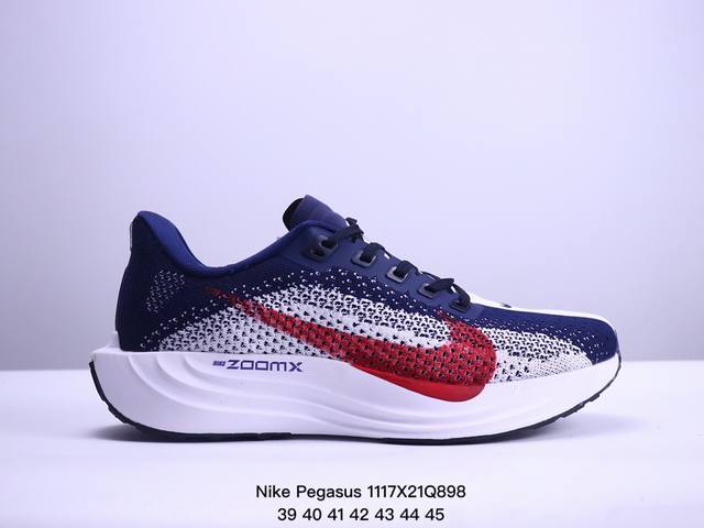 公司级nike Pegasus Plus 舒适百搭防滑耐磨 低帮 休闲跑步鞋 采用全新双层超轻透气网眼布材质 内里嵌入定型海绵 中底搭载前zoom 全掌reac