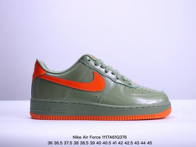 公司级nike Air Force 1 Low ‘07 红绿 原楦头原纸板 打造纯正空军版型 #专注外贸渠道 全掌内置蜂窝气垫 #原盒配件 原厂中底钢印、拉帮完