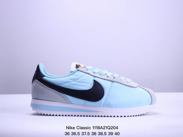 耐克nike Classic Cortez 全新配色 经典轻便舒适男子阿甘鞋休闲跑步鞋运动鞋，纯粹而执着的精神，使得cortez种在了一代人的心里，无论是否喜欢