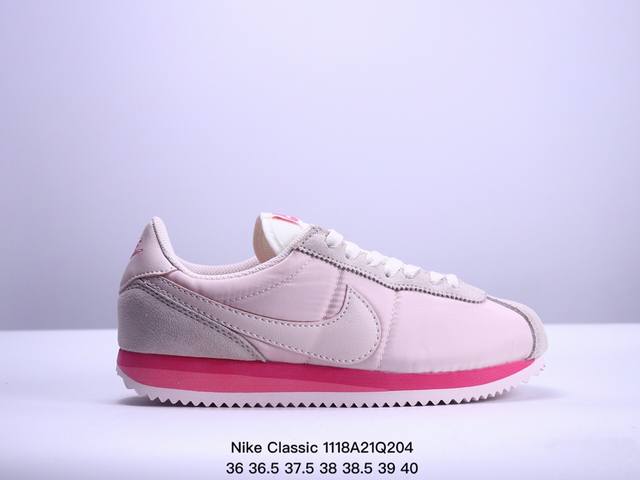 耐克nike Classic Cortez 全新配色 经典轻便舒适男子阿甘鞋休闲跑步鞋运动鞋，纯粹而执着的精神，使得cortez种在了一代人的心里，无论是否喜欢